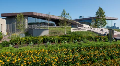 Statue of Liberty Museum north elevation
licensed by HCG for unlimited use