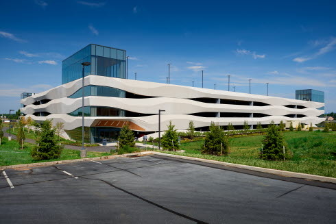 Penn State Hershey full garage view
